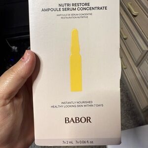 Babor Nutri Restore Ampoule Serum Concentrate - Yellow